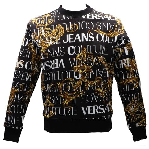 felpe zip uomo versace|Maglioni e felpe con zip da uomo di Versace Jeans Couture.